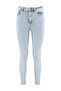 Light Blue High Waist Stretchy Skinny Jeans Twoss23Je00072 - 6