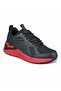26616 Black - Red Men's Summer Casual Thick Sole Walking Running Sneakers - 6