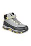 27788 Gray - Neon Yellow Unisex Children's Daily Thick Sole Sneaker Sports Boots - 2