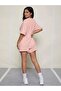 Plus Size Usa Summer Bottom Top Oversize T-Shirt Shorts Set - 2
