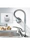Flexible Chrome Faucet Head - Bendable Mixer - 2