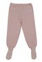 Baby Girl Booties Pants and Socks Bottom Pajamas 100% Organic Cotton Soft Fabric Set of 2 - 2