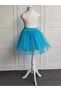23 Nisan Girl's Lined Tulle Turquoise Tutu Skirt - 3