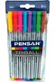 Triball 8 Piece Ballpoint + My King 10 Piece Glitter Gel Pen - 2