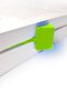 حلقة قراءة الكتب باللون الأخضر الفاتح - 4