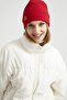 Women's Vibrant Red Hat Beret - 5