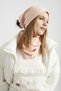 Women's Sugar Powder Fur Pompom Thermal Beanie Neck Collar - 5