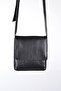Women's Black Genuine Leather Shoulder Bag - 3