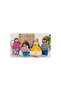 Wooden Miniature Dolls Family Set - 6