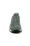 Gray Navy Blue Sneakers Lace-Up Sports Shoes - 6