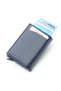 Men's Wallet with Money Eyed Mechanism and Card Holder with Snap Fasteners