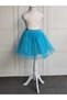 23 Nisan Girl's Lined Tulle Turquoise Tutu Skirt