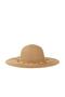 Camel Seashell Detailed Straw Women's Hat TWOSS23SP00011 - 7