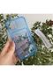 Iphone 12 Pro Max Compatible Colorful Transparent Case with Card Compartment