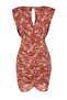Limited Edition Tile Gathered Fitted Mini Lined Chiffon Woven Dress TWOSS23EL01729 - 8