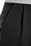 Siyah Wide Leg/Geniş Paça Yüksek Bel Kemer Detaylı Dokuma Kumaş Pantolon TWOSS23PL00150 Palazzo - 8
