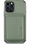 iPhone 13 Compatible Back Cover Magnetic Leather Mobile Phone Case with Removable Card Holder