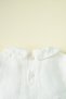 Baby Girl Child Baby Collar Balloon Sleeve Ruffle Muslin Shirt - 5