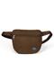 Brown Faux Leather Waist Bag 22655 - 2