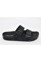 New Season Black Unisex / Men's Anatomical Soft Soled Slippers PC-7018