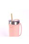 Soulmate Tumbler Vacuum Stainless Steel Silicone Strap 550ml Green - 5