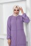LILA Model Dress - Stitching Detail - 2