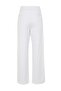 Beyaz Loose Fit Etiket Detaylı Pantolon TMNSS23PL00038 - 10