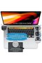 Macbook Pro 13 Inc 2020/2022 M1/m2 A2338 Compatible Turkish Q Keyboard Slim Silicone Keyboard Protective Case - 2