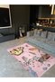 Mira 1236 Butterflies Nature Figured Printed Woven Base Carpet - 3
