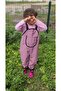 Waterproof Fabric - Play and Rain Coverall - Salopet - 2-9 Years - Powder