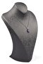 Amethyst Natural Stone Moon Model Necklace - 2