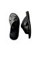 Genuine Leather Black Braided Slippers - 3