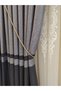 Gold Color Curtain Tulle Gathering Rope Cord Curtain Ceiling Braçol Ceiling Tactical Curtain Rope