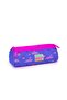 Kids Lavender Pink Flamingo Patterned Three Compartment Pencil Bag 22316