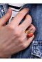 Natural Stone Yemen Agate Natural Stone Adjustable Women's Natural Stone Ring