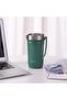 Soulmate Tumbler Vacuum Stainless Steel Silicone Strap 550ml Green - 2