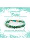 Certified Amazonite 3-4mm Double Row Natural Stone Bracelet