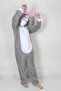 Adult Rabbit Costume Animal Costume Cozy Pajama Costume - 2