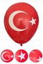 National Holiday Ornament Package Ataturk Pennant Turkish Flag Balloon Stick Flag April 23 October 29 Ornament - 6