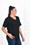 Women's V-Neck Basic T-shirt 1297-22 - 4