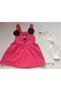 Girl's Printed Long Sleeve Seasonal Double Dress with Badi - 2