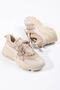 Women's Thick Sole Sneakers Nude - 2