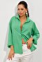 Women's Green Basic Shirt Q966