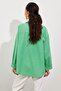Women's Green Basic Shirt Q966 - 2