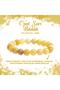 Certified Opal Yellow 10mm Natural Stone Bracelet