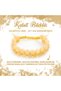 Certified Calcite 8mm Double Row Macrame Natural Stone Bracelet