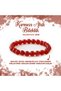 Certified Red Agate 8mm Natural Stone Bracelet