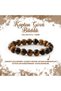 Certified Tiger Eye 10mm Natural Stone Bracelet