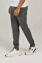 Ct121 Waist Ribbed Pocket Zippered Skinny Legs Tracksuit Bottom