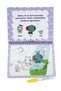 Set of 2 Water Painting Magic Coloring Book with Water Pen Fisher Price Animals and Numbers - 2
